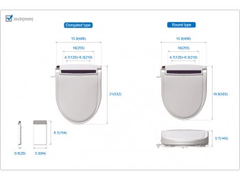 Fuji-3, Automatisk Bidet